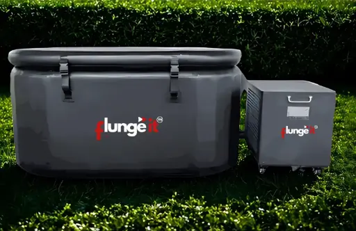 Large Inflatable Tub with Equilibrium (Chiller and Heater) Machine